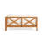 Patio X-Back Right Corner Bench, Beige-703533190