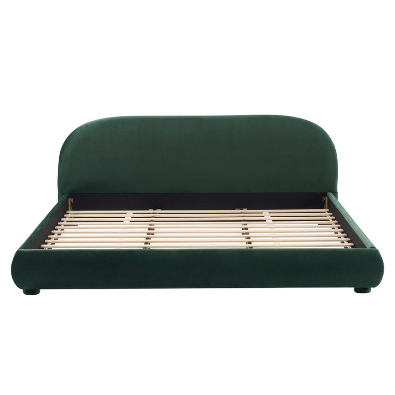 Lit tapissier Style, Très grand, Vert