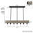 Donelson 7 - Light Kitchen Island Linear Pendant-55746943