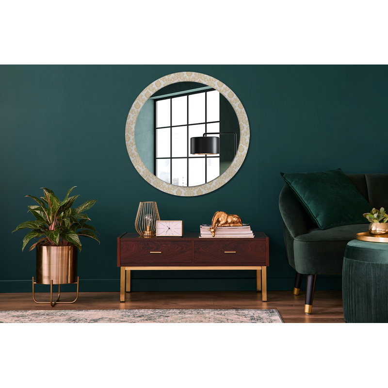 Huldar Glass Flat Wall Mirror