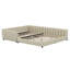 Grand lit plateforme tapissier en cuir PU - Lit d'enfant-407392361