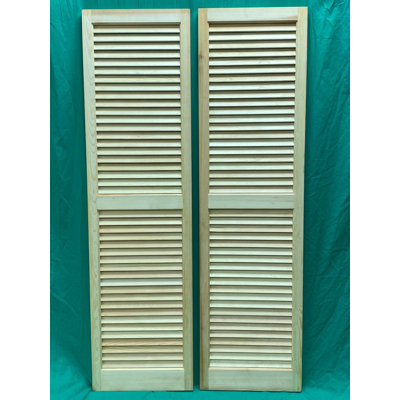 15'' Louvered Shutters