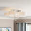 Myra Acrylic Semi Flush Mount