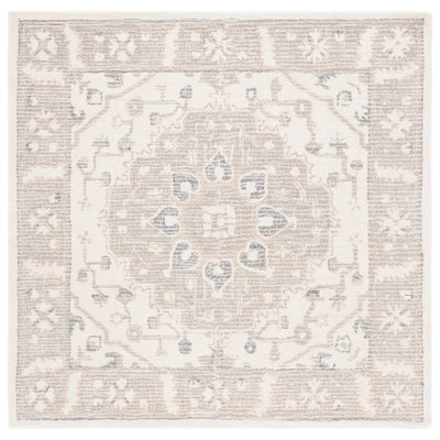 Tapis ivoire / beige Metro 617