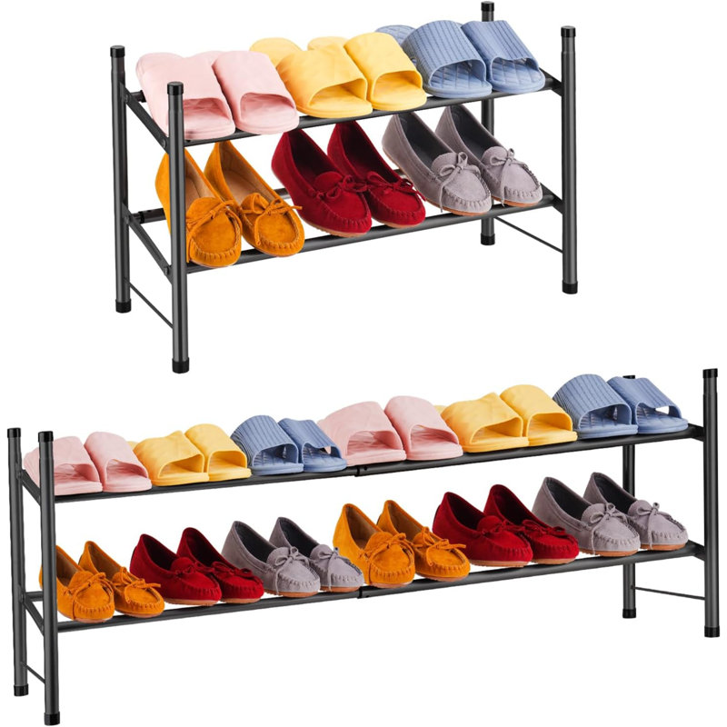 2 Pair Shoe Rack