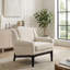 Fauteuil d'appoint rembourré moderne avec pieds en bois massif-1763220000-1763220002