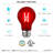 4.5 Watt (60 Watt Equivalent), A19 LED, Dimmable Light Bulb, E26/Medium (Standard) Base-73312172