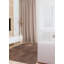 Tapis brun en cuir de vache Plympt