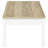 3-Piece Distressed Pine And White Coffee Table Set