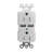Sondpex Wall Receptacle with 3.1A 2-USB Charging Port