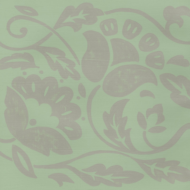 Ginter Mint I 1 Piece Wrapped Canvas Wall Art, 122cm H x 122cm W x 3.8cm D