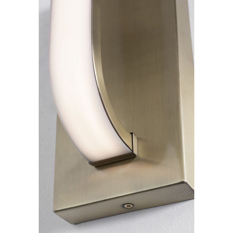 Hymel 20'' LED Sconce, Light Antique Brass