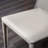 Gray Solid back side Chair(Set of 2)