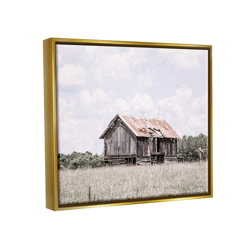 Art mural sur toile Floater, encadré campagne champêtre par Jennifer Rigsby, H 17 po x l 21 po x P 1,7 po