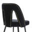 Chaises de salle à manger rembourrées en tissu Hecht-106460964