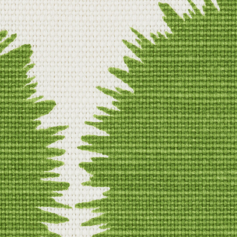 Schumacher x Studio Bon Fuzz Fabric, Green
