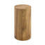 Table de bout cylindrique en bois massif - table d'appoint ronde moderne pour le salon, la chambre à coucher et le décor bohème-1231625556-1231625558