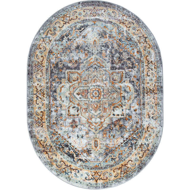 Hartlyn Indoor Rug, Oval 5'3" x 7'3"