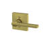 Satin Brass Door Lever