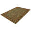 Tapis sarcelle à transition de couleur 8 pi 11 po x 11 pi 9 po