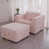 Microfibre rose clair