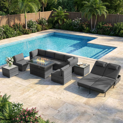 Ensemble de conversation modulaire 10 pièces Luxury