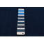 Kashkuli Gabbeh Navy Rug 3'10" x 3'10"