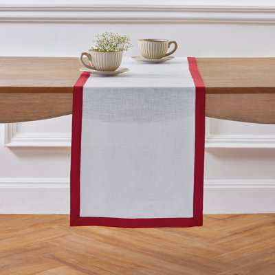 Classic - 100% Pure Linen Table Runner