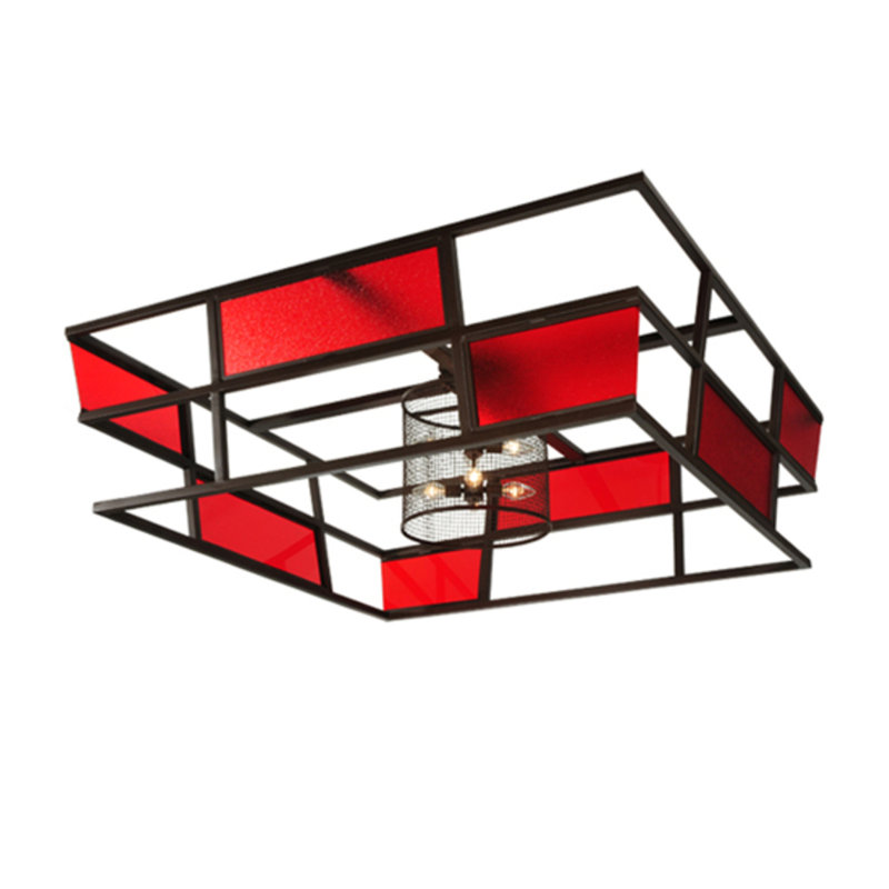 Tavern 8 - Light Semi Flush Mount