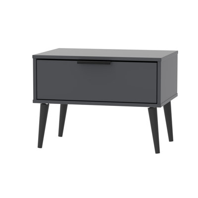 Fully Assembled Euart 1 Drawer Bedside Table