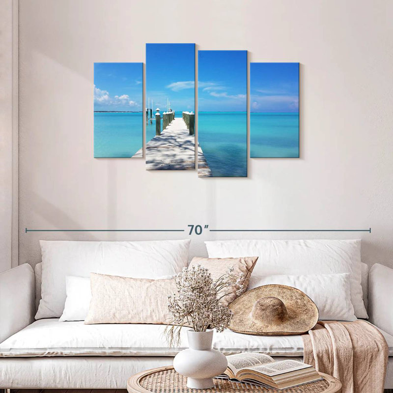 Aletra Exuma Bahamas Dock, 27" H x 43" W