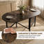 Metal Base Dining Table