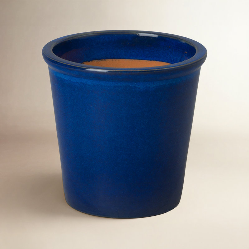 Roselinda Handmade Ceramic Pot Planter, 10" H x 10" W x 10" D