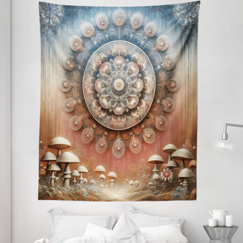 Tapisserie en microfibre, H 88 po x l 68 po