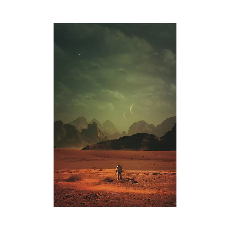 In Order To Understand The World by Rob Hakemo - Print on Canvas, 66.04 cm H x 45.72 cm W x 1.91 cm D, Wrapped Canvas