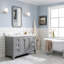 Queen 48" Single Bathroom Vanity Set with Mirror-46877591-46877592