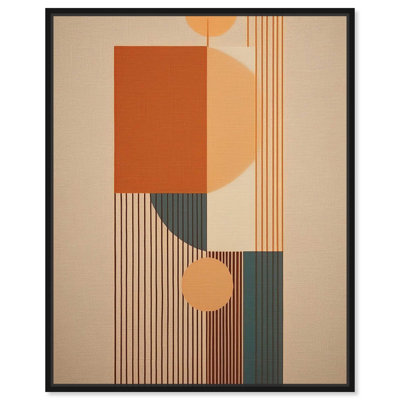 Sun up the Hills Modern Midcentury par Art Remedy
