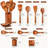 Wooden Kitchen Utensil Set, 9 Piece