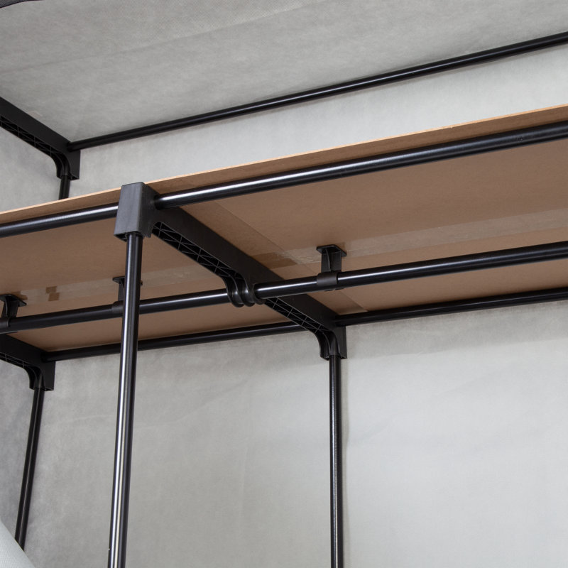 46'' Fabric Portable Wardrobe