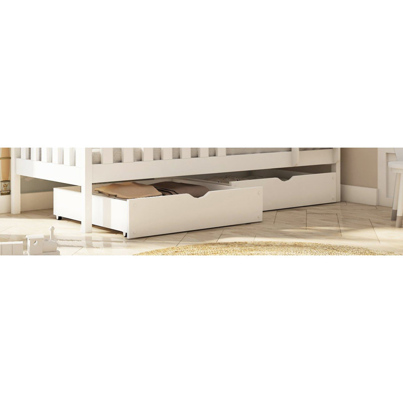 Clemmer Standard Bunk Bed, White
