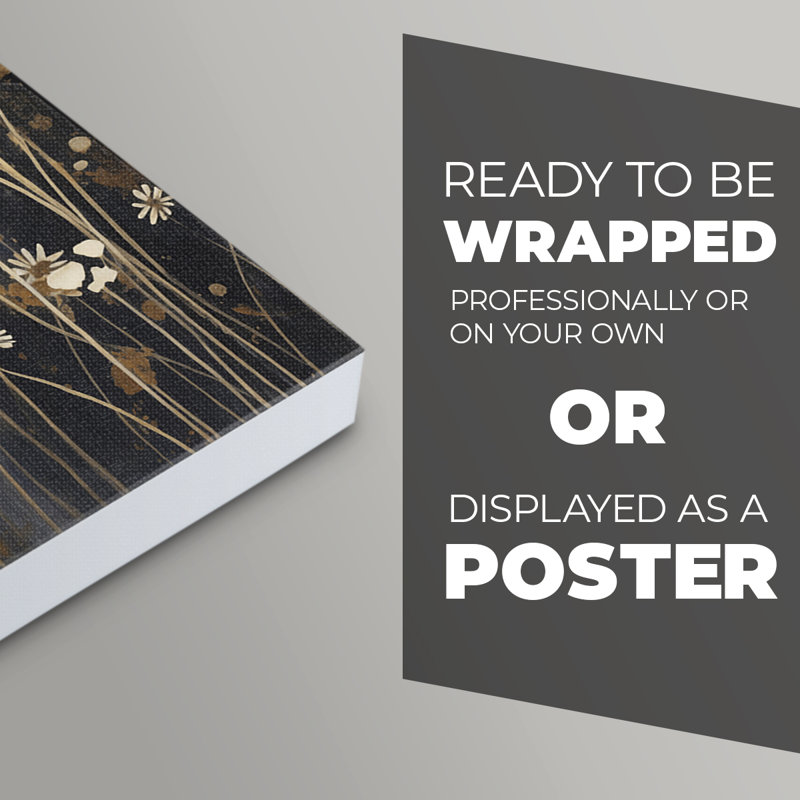 FLORAL Series CDI -Canvas Print Only - NOT FRAMED, 48" H x 32" W