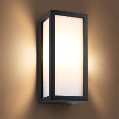 Outdoor Wall Lights Mains Powered, Outside Wall Lights, IP54 Waterproof