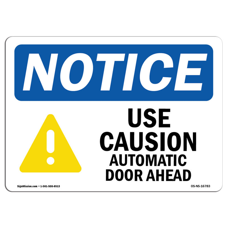 Notice Sign