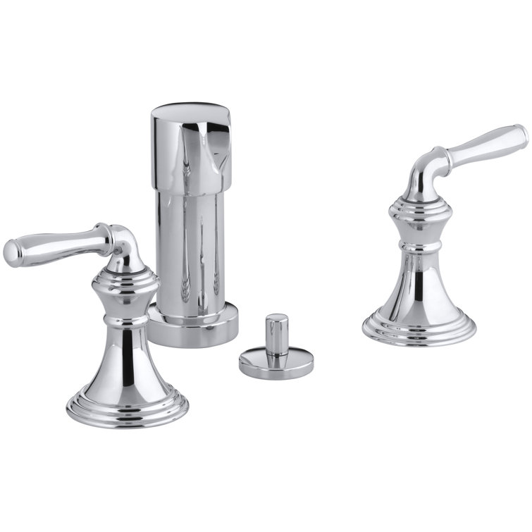 Devonshire Vertical Spray Bidet Faucet with Lever Handles