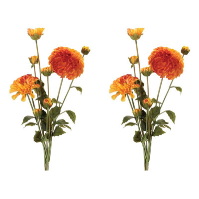 Ensemble de fleurs Zinnia (ensemble de 2)