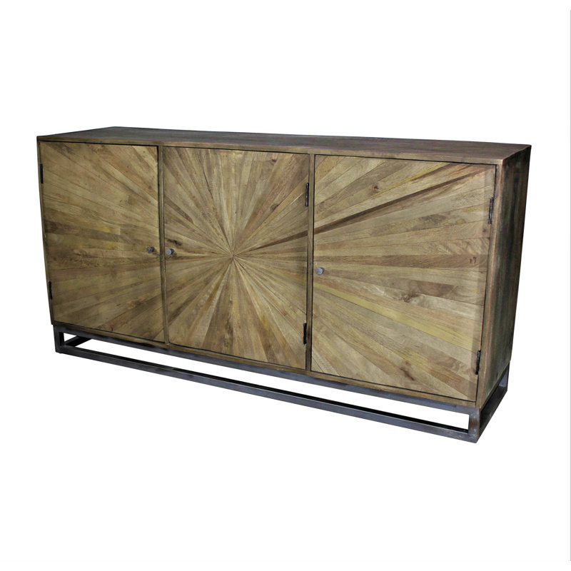 Buffet en bois de manguier de 72 po de largeur Hemsworth