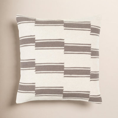 Brandsville Cotton Throw Pillow