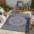 Blue Indoor/Outdoor Area Rug - 2 Ft. 7 In. X 7 Ft. 3 In. Runner-1968311817