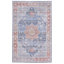 Tapis oriental bleu / rouille Deblois-1749113333