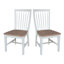 Chaise en bois massif Audrey-136113968